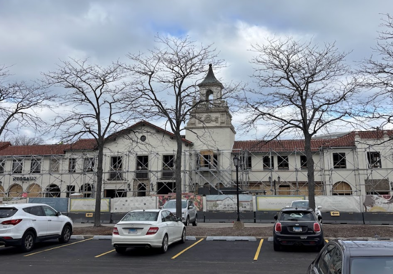 Renovations begin across the plaza from CVS Pharmacy
